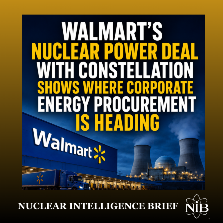 NUCLEAR INTELLIGENCE BRIEF